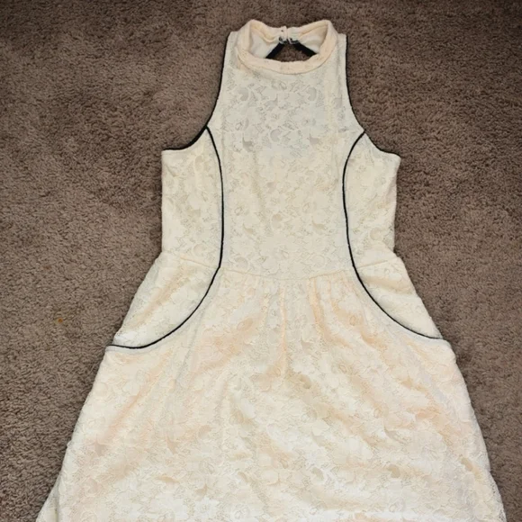 Fire Los Angeles Dresses | Fire Los Angeles Cream Lace Dress Size Small | Color: Cream | Size: S | Full3583's Closet Fire Los Angeles Dresses | Fire Los Angeles Cream Lace Dress Size Small | Color: Cream | Size: S | Full3583's Closet